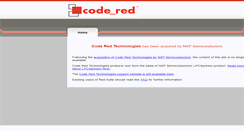 Desktop Screenshot of code-red-tech.com